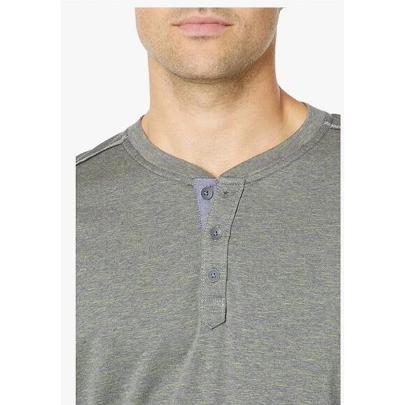 Tommy Bahama Oahu Shores Henley Long Sleeve Cotton-Viscose Cave size XL - Picture 3 of 4